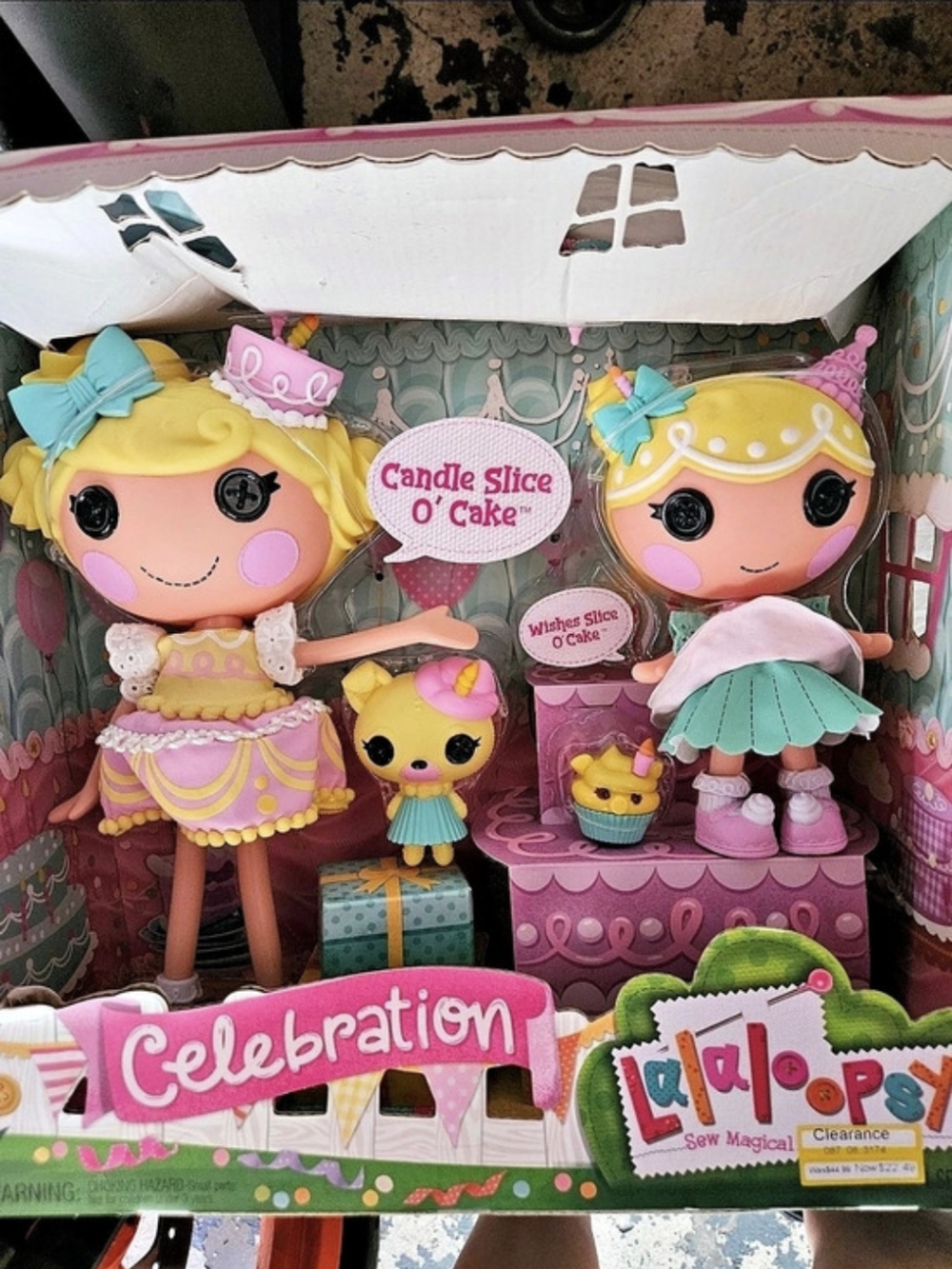 Lalaloopsy Candle Slice O' Cake Celebration Doll Set